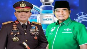 Teks foto : Kapolda Riau Irjen. Pol. Muhammad Iqbal, S.I.K., M.H. bersama Ketua PWNU Riau T. Rusli Ahmad, SE (foto/Indra).