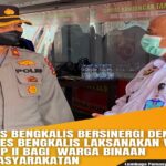 Teks foto : Kompol Irnanda Oktora, SIK, MIK besama Muhamad Hasan Plh Lapas Kelas IIA Bengkalis (Istimewa).