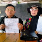 Teks foto : Miswansyah, SH., MH (Kiri) Dan Sri Deviyani (Kanan). (Foto : KEND ZAI).