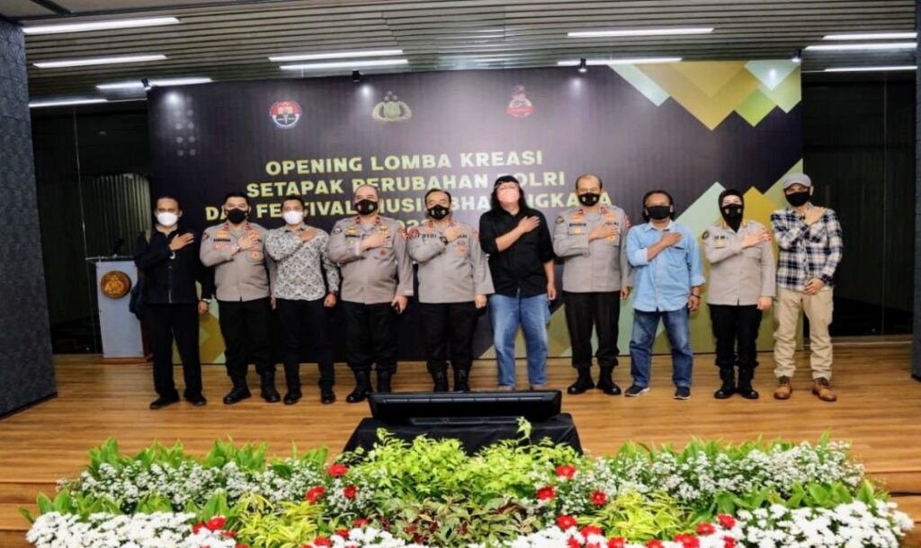 Polri Gelar Lomba Kreasi Setapak Perubahan dan Festival Musik Bhayangkara