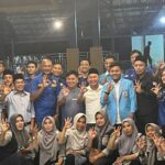 Teks foto : Sesi foto bersama Ketua DPD I KNPI Riau Fuad Santoso, SH,.MH dan jajaran bersama pengurus DPD II KNPI Bengkalis yang diketuai Iwan Sakai (foto/dok.MC-KNPI Kabupaten Bengkalis).