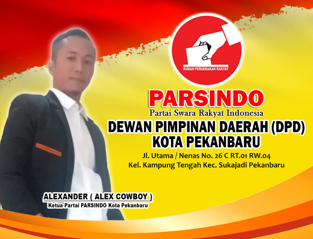 Siap Wakili Suara Lancang Kuning, Alex Cowboy Terpilih Sebagai Ketua Parsindo