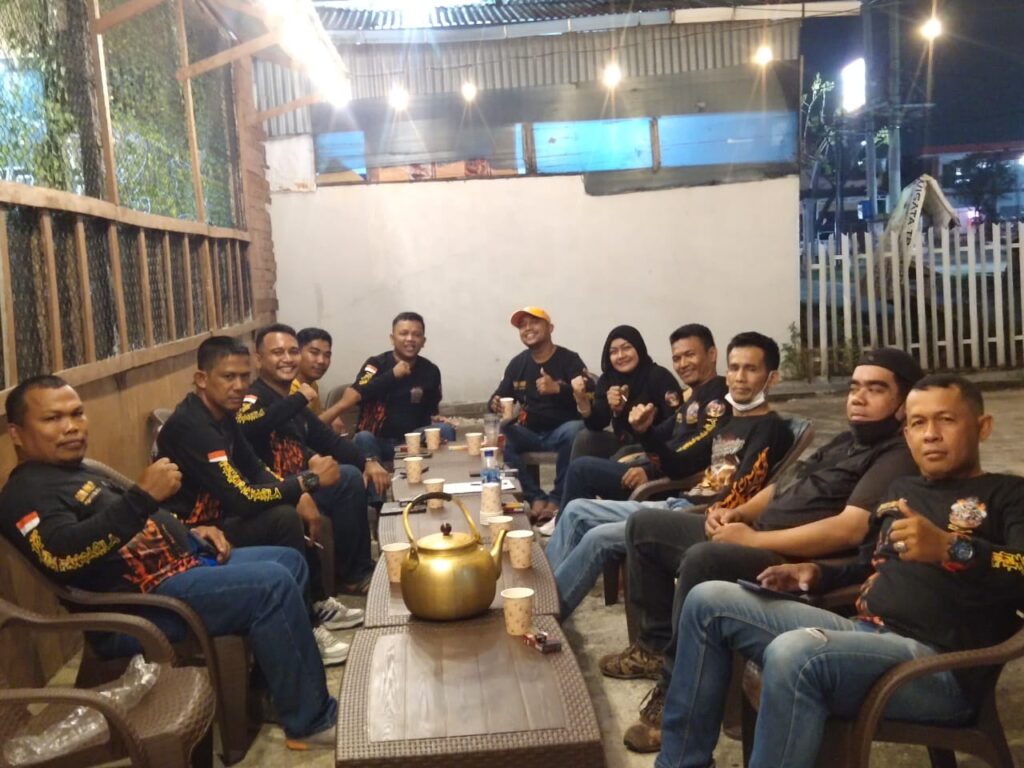 Riders Motor MPC Pemuda Pancasila  Kota Pekanbaru Melakukan Temu Kangen
