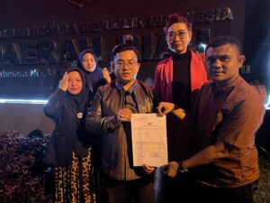 Heboh Dan Beredar Luas Video Diduga Mengandung Porno Grafi Pada Rangkaian Turnamen Golf Gubri Cup XXX, Akhirnya Ketua PMP Resmi Laporkan di Polda Riau