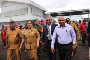 Satgas Yonif 132 /Bima Sakti pada Tugas Operasi Pamtas RI-PNG