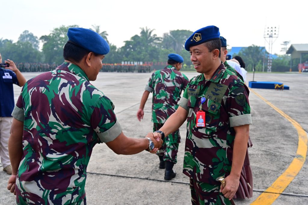 Danlanud Rsn bersama Seluruh Personel Gelar Halal Bihalal