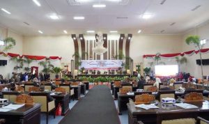 DPRD Kabupaten Banyuasin Memperingati HUT Yang Ke-21 Kabupaten Banyuasin Tahun