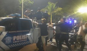 Razia Gabungan Polresta Pekanbaru dan Polsek Bukit Raya, 30 Unit Sepeda Motor Diamankan Di Jalan Jend. Sudirman Pekanbaru