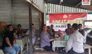 Jumat Curhat Hari Bhayangkara Ke-77, Polres Kampar Sampaikan Pesan dan Himbauan Kamtibmas