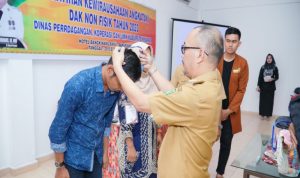Dorong UMKM Naik Kelas, Pj Bupati Kampar Buka Secara Resmi Pelatihan Kewirausahaan Bagi Pelaku UMKM Kampar