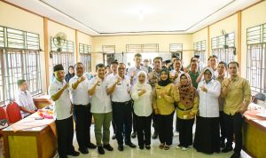Pj.Sekda Kampar Hadiri Penilaian Lomba Bulan Bakti Gotong Royong Masyarakat Tingkat Provinsi Riau Tahun 2023