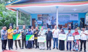 Pj.Bupati Kampar Firdaus Launching Program Kerja Keras Bebas Cemas BPJS Ketenagakerjaan