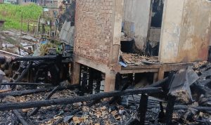 Sembilan Unit Rumah di Palembang Hangus Terbakar