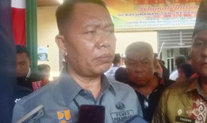Indra Pomi Nasution Lantik Pengurus LPM, Karang Taruna, FKPM, FK RT RW Kel Tangkerang Tengah Kec Marpoyan Damai