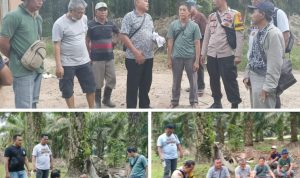 Apeng Menyerahkan atau Hibahkan jalan Kasang Kulin Kepada Masyarakat Desa Lubuk Siam Siak Hulu