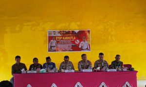 Kapolres Banyuasin Lakukan Kunker Ke Polsek Muara Padang Terkait Pencegahan Karhutla