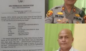 Diduga Tidak Profesional Dalam Penanganan Laporan Masyarakat, DPP Team Libas Laporkan Kapolsek Tapung Hulu di Propam Polda Riau