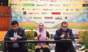 Hadiri Pengukuhan PPRI Riau, Anggota DPD RI Hj. Misharti : Pertahankan Indepedensi dalam Menyampaikan Informasi Kepada Masyarakat