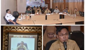 Pemkab Bengkalis Ikuti Zoomeeting Rakor Kesiapsiagaan Pemda Dalam Menghadapi Bencana Banjir Bersama Gubernur Riau