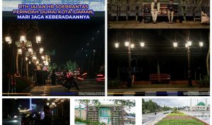 RTH Jalan HR Soebrantas Perindah Dumai Kota Idaman, Mari Jaga Keberadaannya