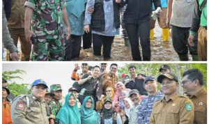 Tanggap Banjir Di Desa Muara Dua Siak Kecil, Bupati Kasmarni Salurkan Bantuan