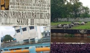 DIduga Anggaran Pemeliharaan Stasiun Pompa Banjir Parit Belanda Sektor III Beraroma Korupsi, Ka BWSS III Riau Terancam di Laporkan