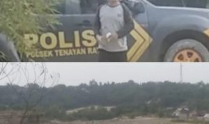 Waow, Oknum Polisi Tenayan Raya Diduga Lakukan Kutipan di Sejumlah Tempat Galian C Ilegal