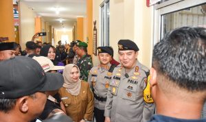 Kapolda Riau Didampingi Bupati Bengkalis Tinjau Kesiapan Keamanan Pemilu di Rupat