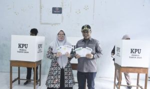Usai Nyoblos, Wakil Bupati Bagus Santoso Tinjau Ke Sejumlah TPS Kecamatan Bengkalis dan Bantan