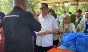 Tekan Laju Inflasi, Operasi Pasar Murah Pemkab Banyuasin Terus Digelar