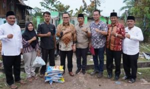 Hani Turun Langsung Tinjau Korban Kebakaran di Ujung Tanjung