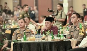 Bupati Rohil Hadiri Rapat Pimpinan TNI-Polri se-Provinsi Riau