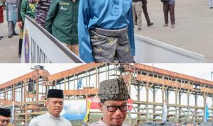 Ketua DPRD Kota Dumai, H.Suprianto,S.H, Menghadiri Acara Penyambutan kedatangan KRI Dewa Ruci. Di Kota Dumai