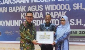 Lepas Sambut Kepala Kejaksaan Negeri Pj Bupati Banyuasin ucapkan Selamat Datang Di Kabupaten Banyuasin