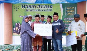 Wabup Husni Apresiasi Masyarakat Kandis Turut Serta Turunkan Angka Stunting