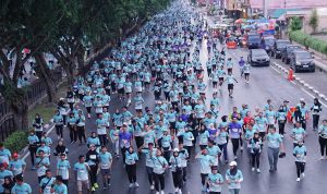10 Ribu Pelari dari Berbagai Daerah Meriahkan Riau Bhayangkara Run 2024
