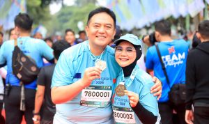 Kapolda Riau Irjen Muhammad Iqbal Ikut Serta Kegiatan Bhayangkari Run (RBR)