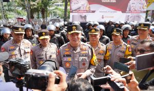 Perintah Kapolri Jaga Pilkada Serentak Berjalan Aman dan Lancar, Polda Riau dan Polresta Jajaran Gelar Simulasi Sispamko