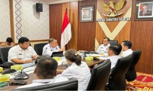 Sekda Banyuasin Hadiri Rapat Pembagian PI Migas Antara Provinsi Sumsel, Muba dan Banyuasin