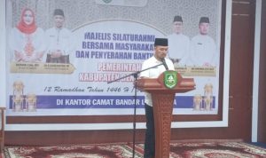 Bupati Bengkalis Safari Ramadhan di Kecamatan Bandar Laksamana, Ini Sambutan Camat Ade Suwirman