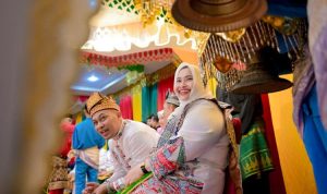 Setelah Pulang Pelantikan dan Retreat, Bupati Bengkalis Kasmarni Disambut Meriah di Bumi Lancang Kuning