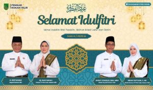 Bupati dan Wakil Bupati Rokan Hilir Salat Id di Lokasi Berbeda, Lebih Dekat dengan Masyarakat