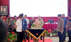 Bupati Kasmarni Deklarasi TPPO dan Tegaskan Komitmen Lindungi Warga dari Perdagangan Orang