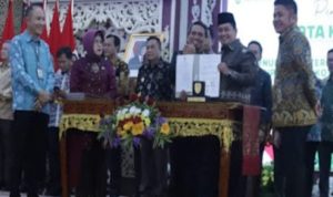 Kesepakatan Maksimalkan SDI, Bupati Banyuasin Tanda Tangani Nota Kesepakatan