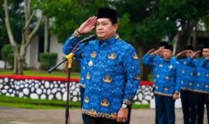 Tekankan Disiplin Bagi ASN, Bupati Banyuasin Pimpin Apel Gabungan September 2025