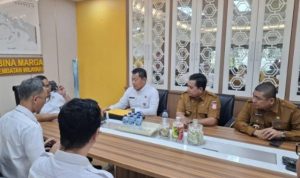 Mendengar Keluhan Warga Bupati Banyuasin Kemenpur RI Siap Perbaiki Jalan Palembang Betung