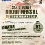 Nikah Massal Gratis, Pemko Pekanbaru Sudah Didaftar 43 Calon Pasutri