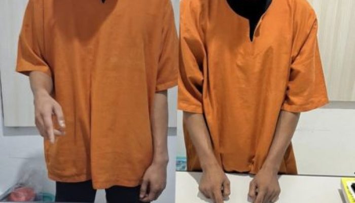 Dua Pengedar Narkoba Ditangkap di Perhentian Raja, Polisi Amankan Sabu dan Ganja