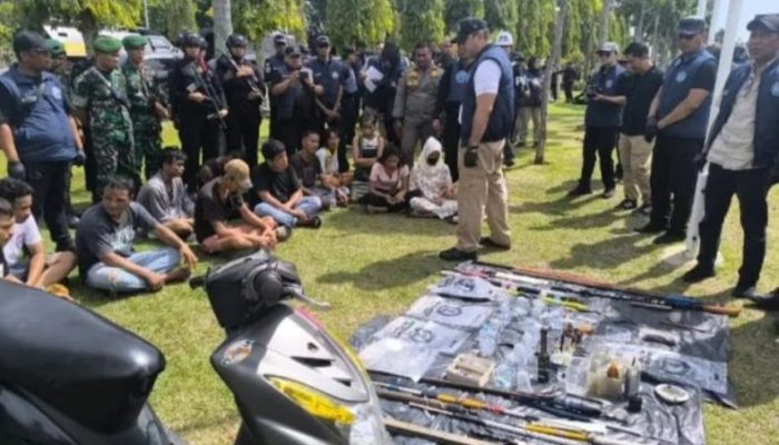 14 Terduga Penyalahguna Narkoba Diamankan dalam Razia Gabungan di Sukaramai