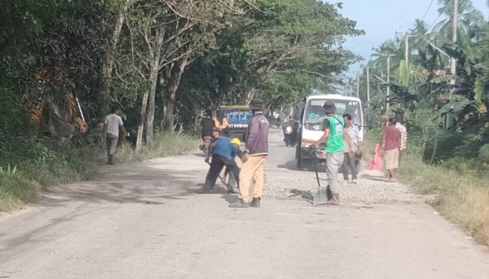 Pemkab Siak Tetap Genjot Perbaikan Jalan di Tengah Keterbatasan Anggaran